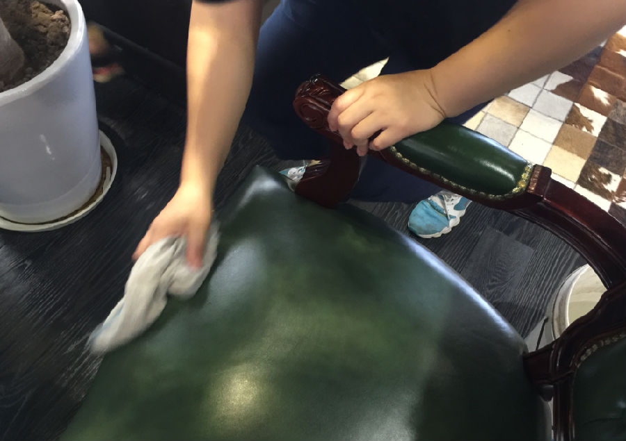 会理县家具清洗案例